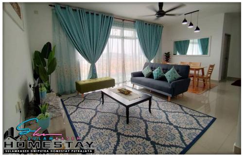 Presint 15 Apartment | SulamKaseh Dwiputra Homestay Putrajaya With 4 Units AC, 3 Baths, WiFi & Pool View