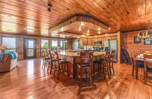 Chalet Village North Cabin | Summer Break! Hot Tub | Views | 4-Story MTN Cabin