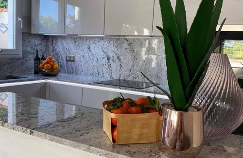 Orihuela Costa Villa | Superb luxury Villa With Private Pool, 2 Minute Walk to sandy Blue Flag beach.