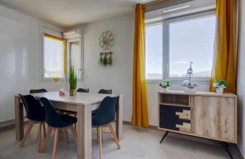 Les Crottes Apartment | T3 Duplex avec parking et balcon à Euromed