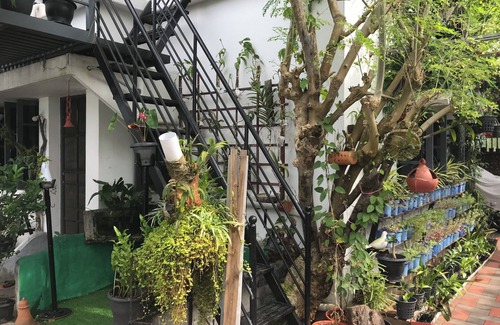 Kochi House | Take it easy with backwater view at this unique and tranquil getaway.