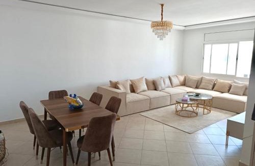 Luxus Apartment | Tanger Lotinord, Modern 3BR, WiFi