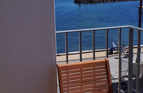 Marseillan Apartment | Terrace waterside views.Au bord de l'eau à Marseillan. Booking 2026 now