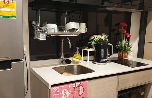 Ramkhamhaeng Condo | The Base Garden Rama 9 - modern 1br condo