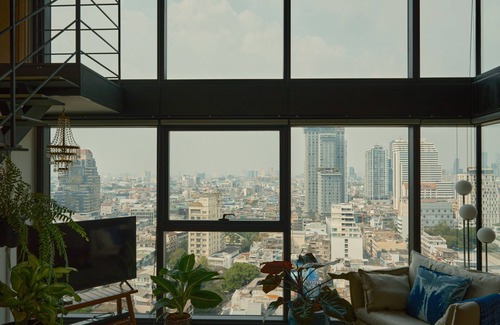 Si Phraya Apartment | The Expressionist~ High floor~ Rooftop pool~ Cinema