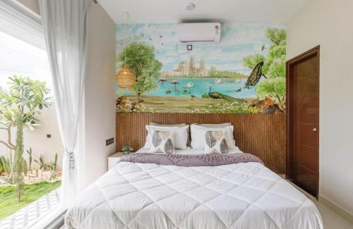 Hosur Apartment | The Garden Stay by StayJadePool2BHKLawnAC