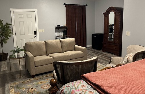 Dillsboro Cabin | The Hickory Suite. Situated near restaurants, shops, and breweries.