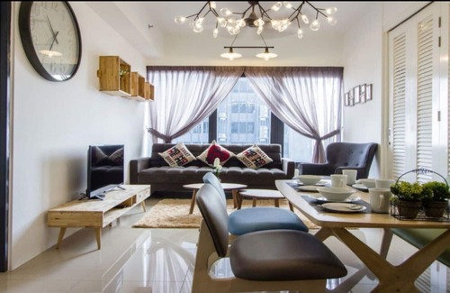 Downtown George Town Condo | The Loft Island Lodge@City Center~ family~复式风格海景公寓