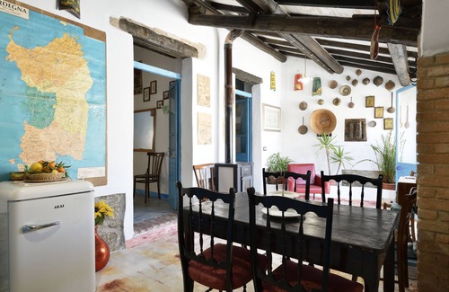 Gergei Historic Centre House | The pergola (old house) inside the history of Sardinia.