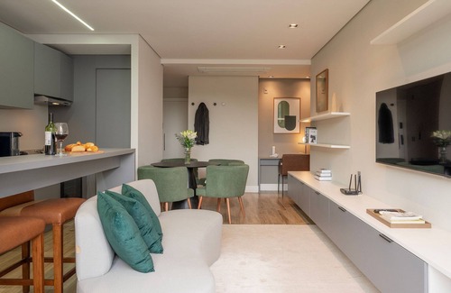 Estados Apartment | The Spot One by Viva - Luxo e acesso direto ao Balneário Shopping