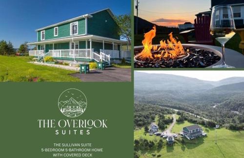 Trout River House | The Sullivan Suite 5 Bedroom home, on 5 acres in Gros Morne