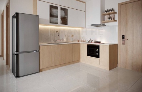 Hue City Centre Apartment | the tourist apartment has 2 bedrooms and a kitchen.