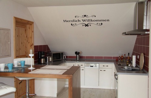 Schwabstedt Apartment | The vacation apartment Treeneblick is classified with 5 stars by the DTV