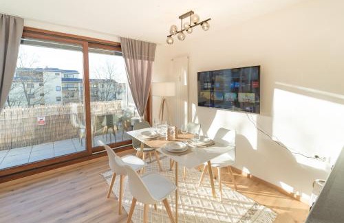Schmiden Apartment | Theresa - Penthouse Terrasse Klima Parkplatz