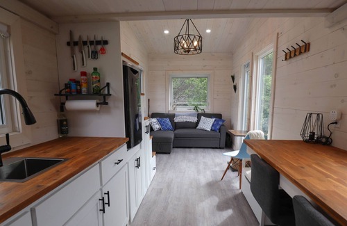 Sight Point House | Tiny Delight Tiny House With Own Beach & Waterfall 7km To Inverness Cape Breton