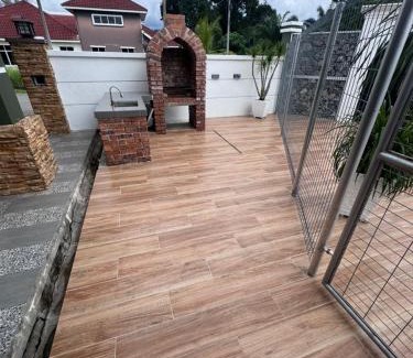 Kampung Pedah House | Tiny House Dferry With Private Pool OR 4 Room Homestay Jerantut Wifi Full Aircond