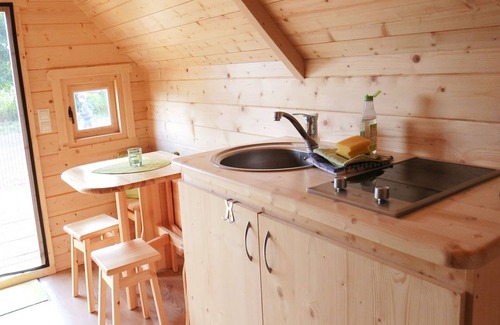 Grebenhain Apartment | Tiny house rabbit hutch, 1 double bed + 1 single bed, max. for 4 persons