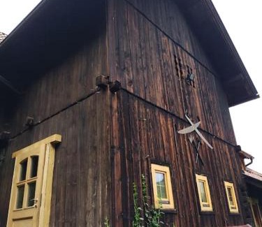 Kremsbrucke Apartment | "Tiny Tenne" 15m2 im Altem Bergbauernhaus 1110m