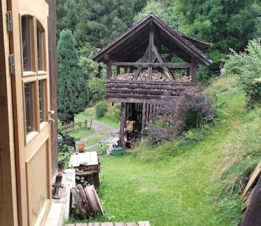 Kremsbrucke Apartment | "Tiny Tenne" 15m2 im Altem Bergbauernhaus 1110m