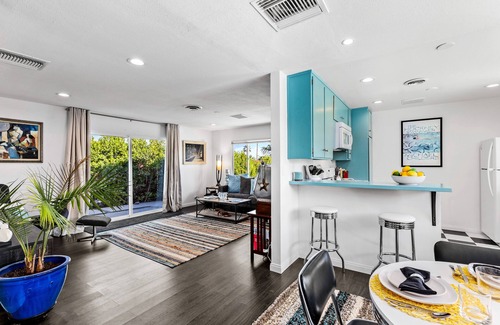 Cathedral City Cove House | Top of the Cove - Fun Retro Vibe & Stunning Pool!