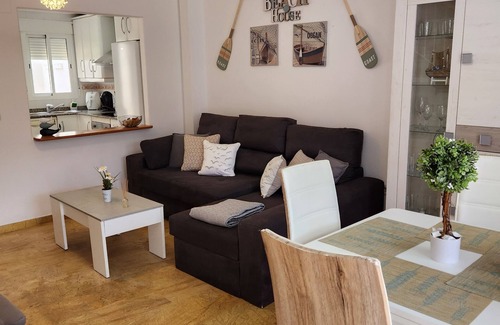 Palomares House | Tríplex Adosado de Estancia Marítima a 2 Minutos de la Playa!