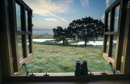 Sheerness Cabin | Traditional shepherd's huts in the middle of a National Nature Reserve.