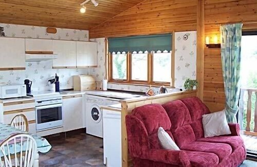 Narberth Ski Chalet | Tranquil Luxury 4 Star Lodge With View Over Woodland, Narberth, Pembrokeshire