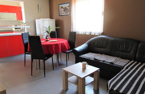 Orebic Apartment | Two bedroom apartment with terrace and sea view Orebić, Pelješac (A-4536-a)