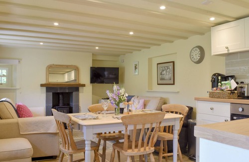 Hawnby Cottage | Two bedroom cottage packed with character with stone floors and wood burner.