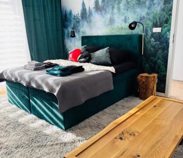 Nowa Huta Apartment | Twoje prywatne SPA - jacuzzi, sauna, tężnia solankowa