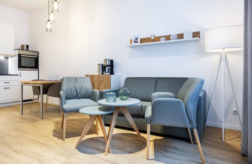 Wismar Apartment | Ultra-modern 2-room harbor apartment in a central, maritime location in Wismar