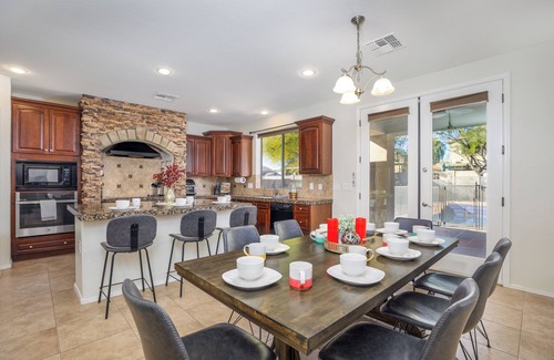 Sonoran Foothills House | Unbeatable Phoenix Location, Relaxing Heated Pool, Fun Game Room, BBQ, and More!