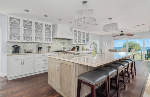 Nokomis House | Unbelievable Casey Key waterfront home, nestled right on serene beachfront