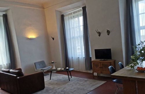 Grobitz Apartment | Unique apartment for two persons in castle with swimming pool