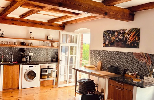 Rietz-Neuendorf House | Unique atmosphere in the mill oasis with whirlpool! Pet friendly!