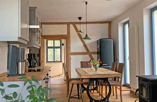 Liepe Apartment | Unique vacation apartment for 6 to 8 people with a historic ambience