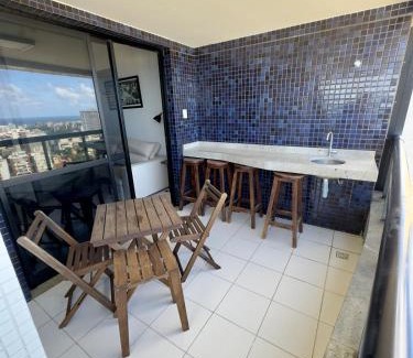 Rio Vermelho Apartment | UNU Rio Vermelho: piscina, academia, vista mar, e+