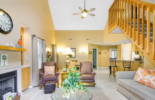 Oak Grove House | Updated, dog-friendly home with grill, W/D, screened porch, & central AC