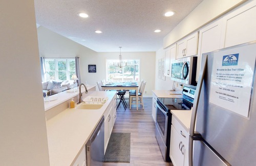 Sea Trail Condo | Updated large 4BR Villa with peaceful views. (CV4A)