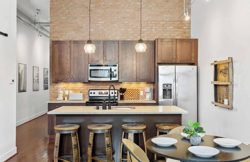 East Market District Apartment | Urban Bourbon Escape - Downtown Louisville Getaway