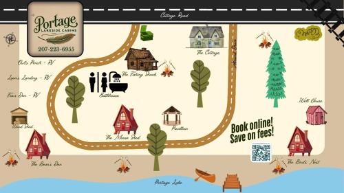 Portage Lake House | Embrace Nature in this Breathtaking Cottage in Portage Lake, Maine