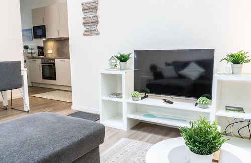 Poppenbull Apartment | Vacation apartment Amrum on the Holmhof: Comfortable family vacation in the countryside wi