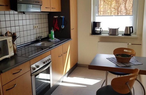 Bad Muskau Apartment | Vacation apartment "Blau" - Ferienwohnungen Stricker