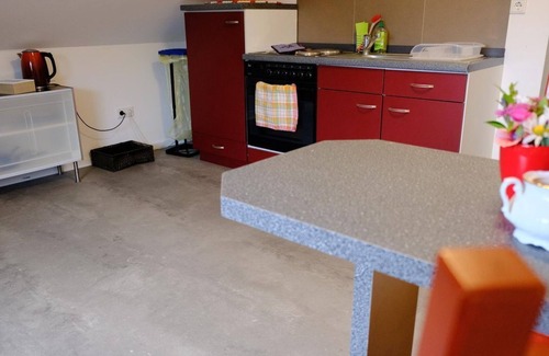 Wiefelstede Apartment | Vacation apartment "Haus Olekamp" - apartment/flat, shower, WC