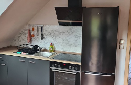 Weinheim Apartment | Vacation apartment Sonnenschein, 2 rooms, kitchen, bathroom in a fantastic location