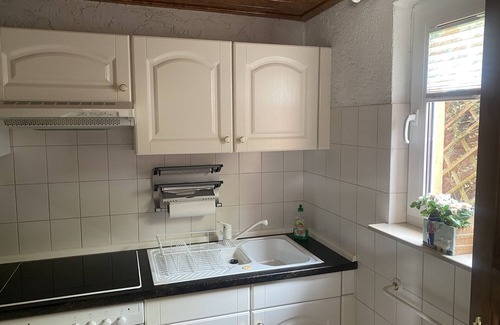 Murchin House | Vacation apartment/vacation bungalow/vacation home with lake view off Usedom