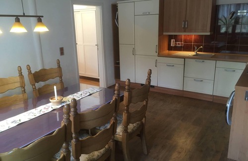 Ziethen Apartment | Vacation apartment with a view of a historic sunken garden.