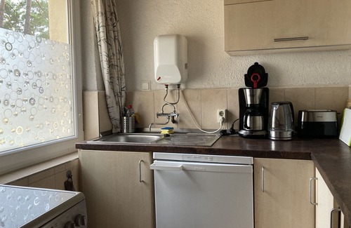 Quetzin House | Vacation home close to nature with fireplace and rowing boat on Lake Plau - House 26