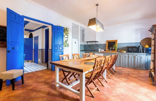 Rio Velez House | Vacation Home 'El Patio Andaluz' with Beautiful Interior, Heated Pool, Wi-Fi & AC