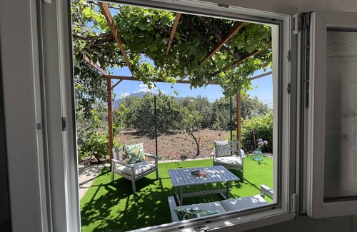 Pico de Viento Villa | Vacation Home 'Villa Almagre' with Sea View, Pool, Garden & Wi-Fi